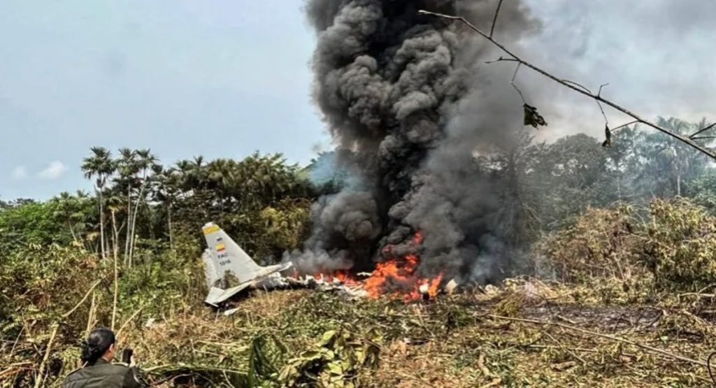 कोलम्बियामा सैन्य विमान दुर्घटना, ६६ जनाको ज्यान गुम्यो