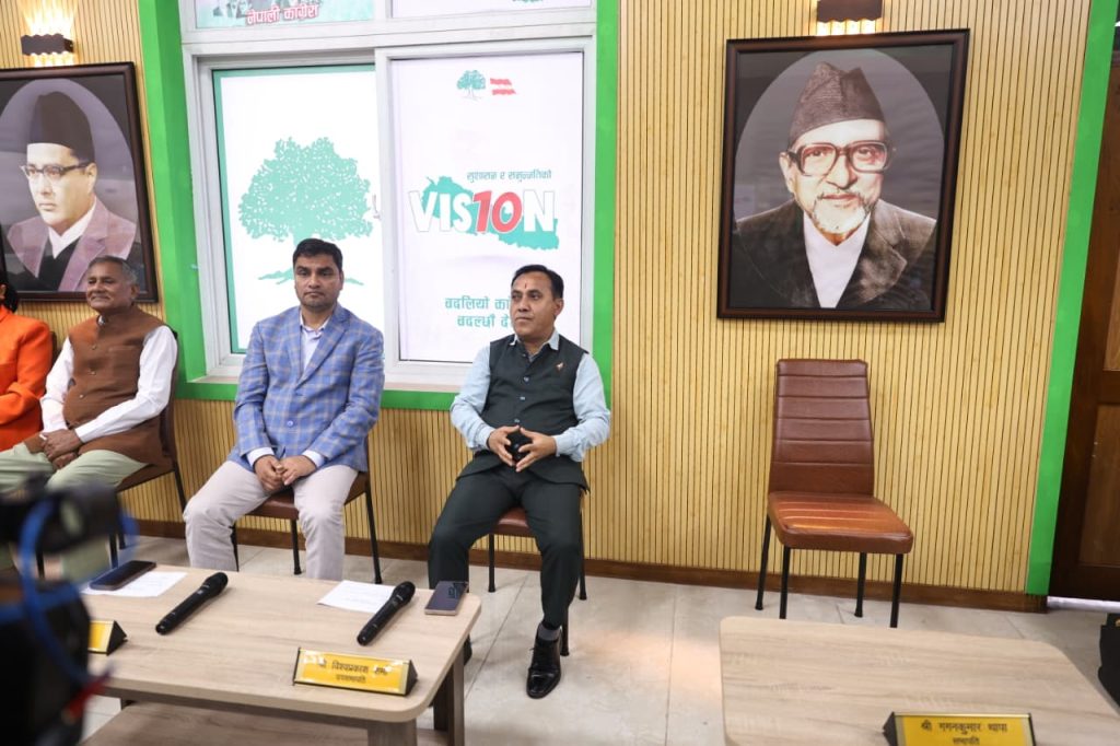 गगन थापाको राजीनामा अस्वीकृत गर्ने पक्षमा कांग्रेस पदाधिकारी