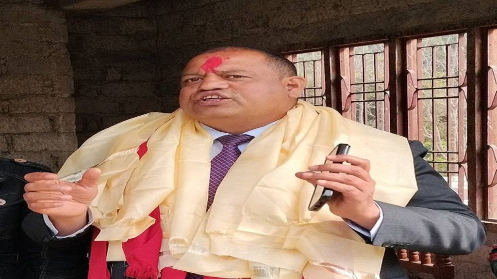 स्याङ्जा क्षेत्र नम्बर-१ मा रास्वपाका डा. धनञ्जय रेग्मी विजयी