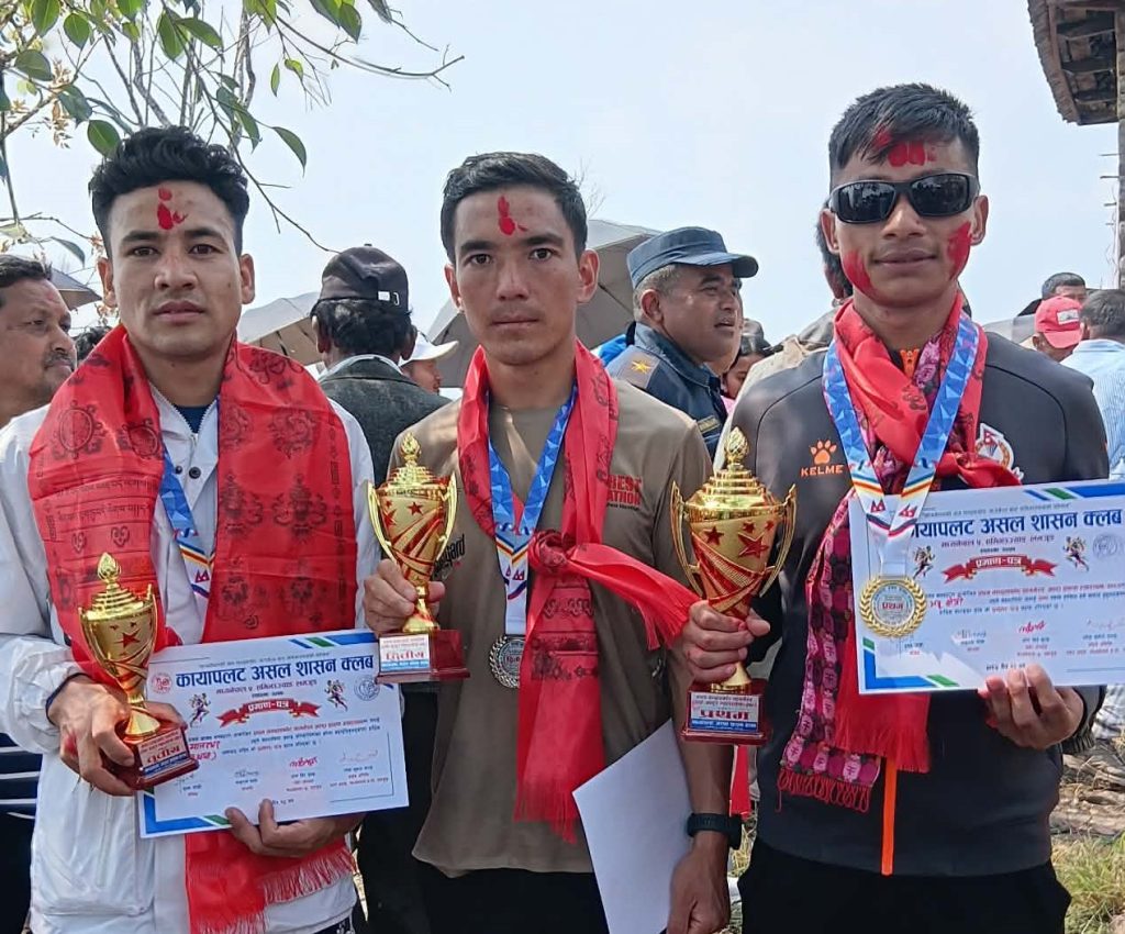 समिभञ्ज्याङमा चैते दशैँको अवसरमा हाल्फ अल्ट्रा म्याराथन सम्पन्न