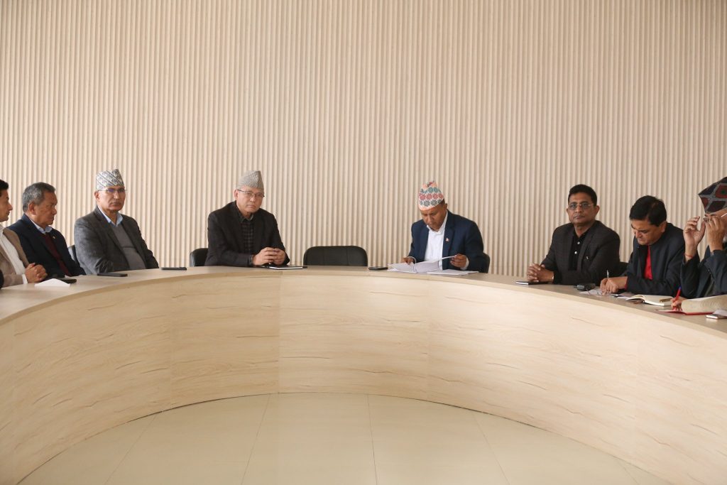 एमाले सचिवालय बैठक सुरु