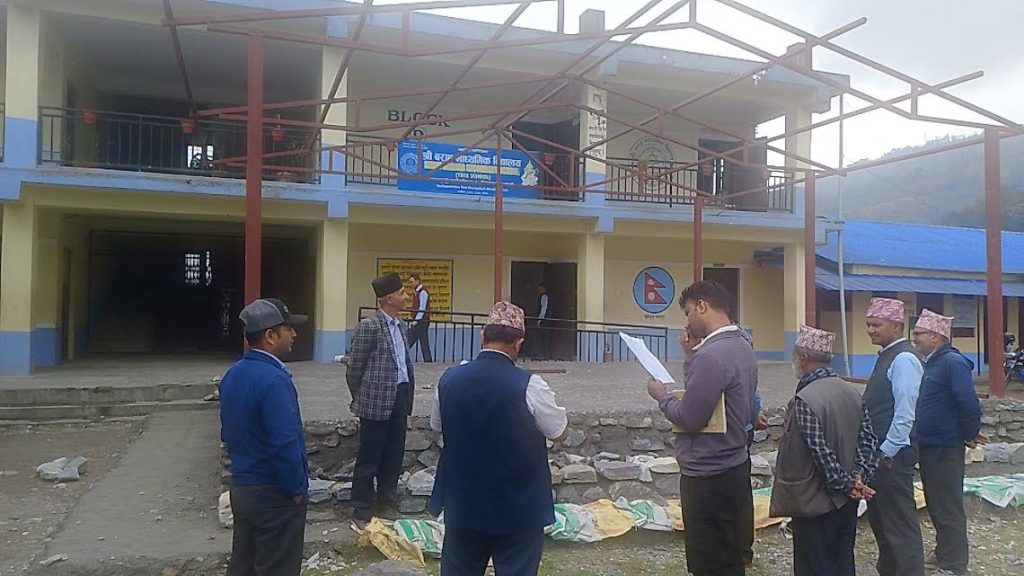 जिसस कास्कीद्वारा माछापुच्छ्रे गाउँपालिकाका योजना अनुगमन