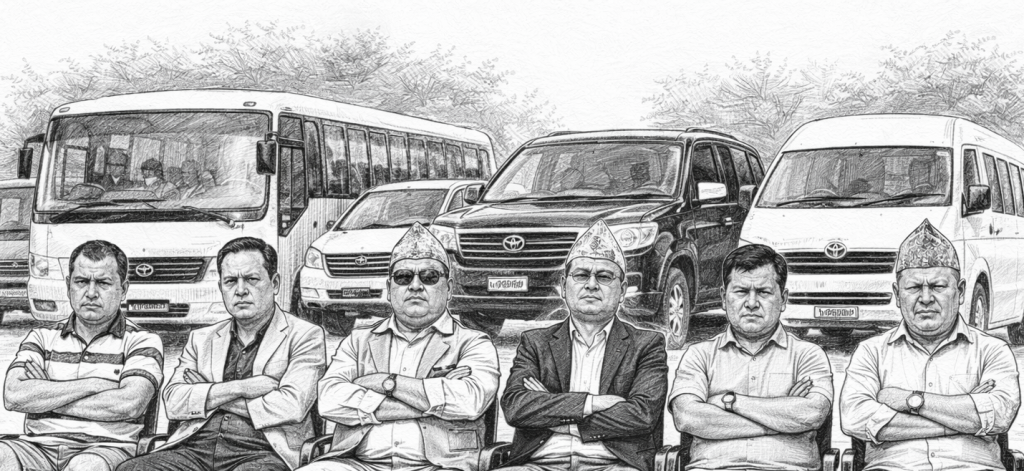 भाडा समायोजनमा सरकारको ढिलाइले यातायात व्यवसायी रुष्ट