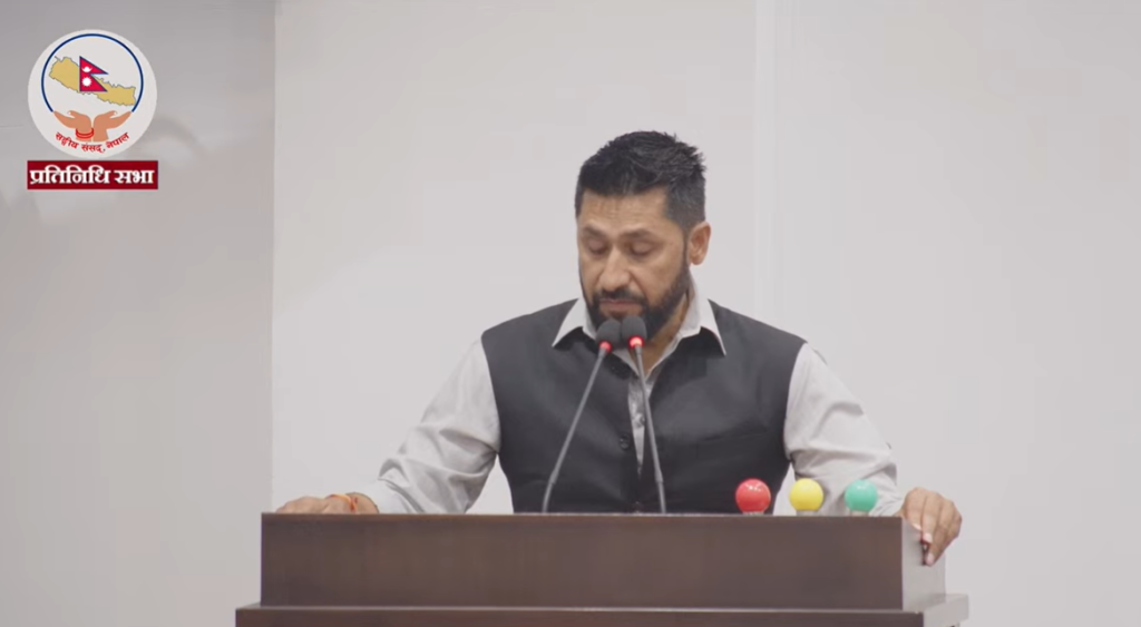 डीपी अर्याललाई सभामुख बनाउन संसदमा रविको प्रस्ताव