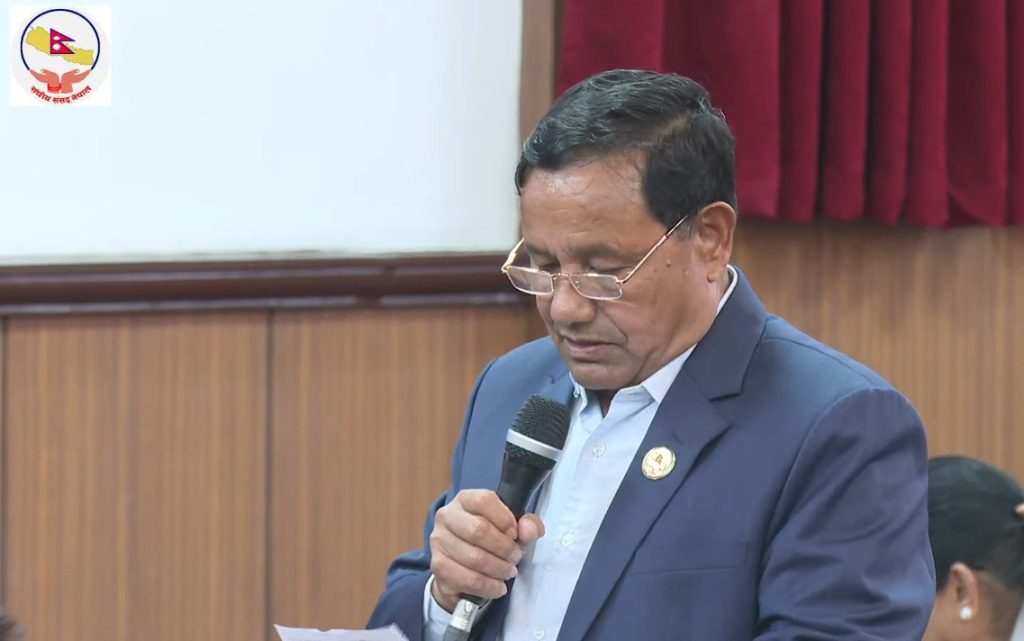 खाडीमा रहेका नेपालीको तत्काल उद्धार गर्न राष्ट्रिय सभा सदस्यको माग