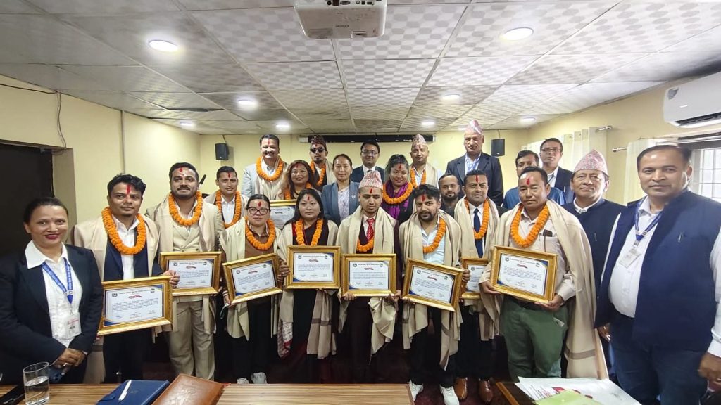 युवा प्रतिभा सम्मानबाट पत्रकार श्रेष्ठसहित १४ जना सम्मानित