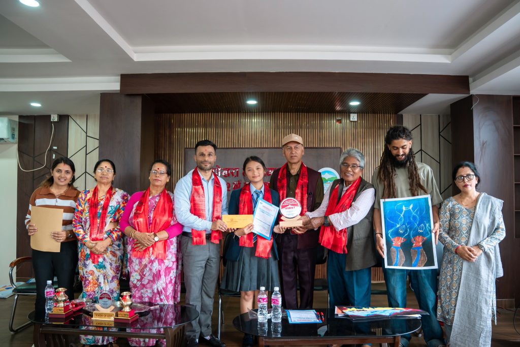 पोखरा-१२ मा रङ र कल्पनाको उत्सव