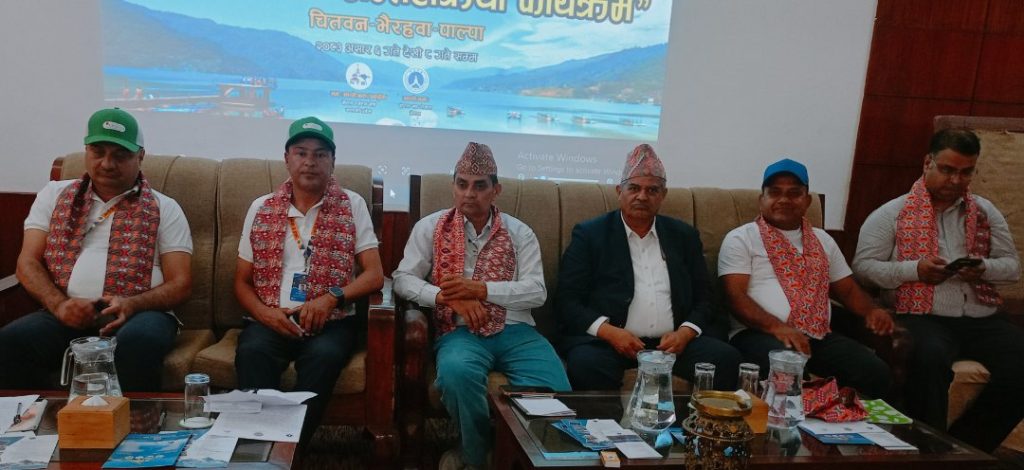 आन्तरिक पर्यटन प्रवर्द्धनका लागि ‘जाऔँ है पोखरा’ अभियानअन्तर्गत चितवनमा अन्तरक्रिया