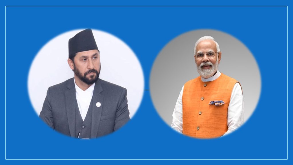 रास्वपा सभापति लामिछाने र भारतीय प्रधानमन्त्री मोदी बिच आज भेटवार्ता