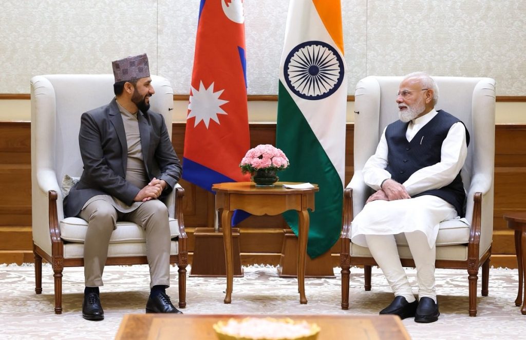  रवि र मोदीबीच भेट : मोदीले भने‘वर्तमान सरकारसँग सहकार्य गर्न उत्सुक छौँ’