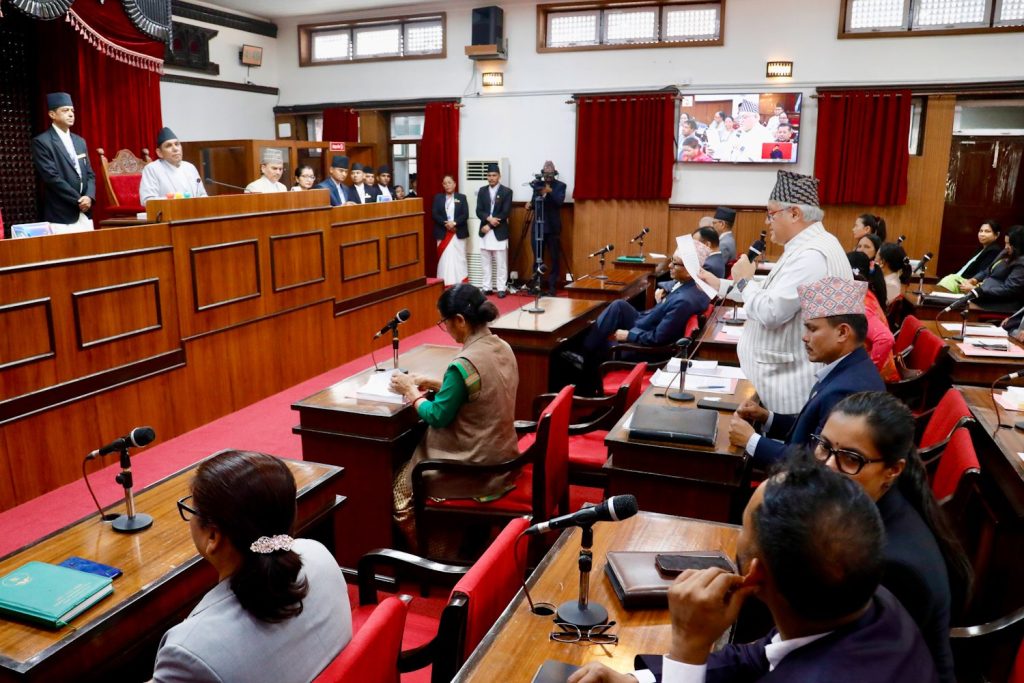 राष्ट्रिय सभा बैठक कार्यसूचीमै प्रवेश नगरी जेठ २६ गतेसम्मका लागि स्थगित