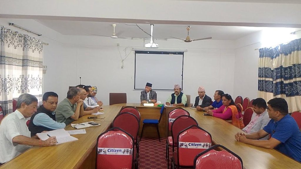 जिल्ला शिक्षा समिति कास्कीद्वारा कलेजका सञ्चालकहरूसँग छलफल
