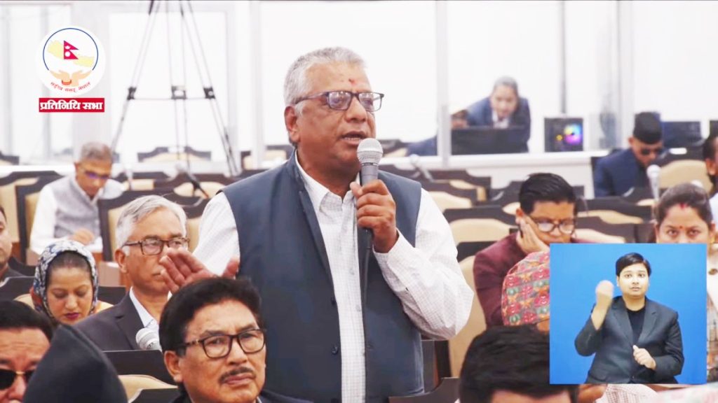 संसद् बैठकमै ढले सांसद भरत खड्का : वीर अस्पताल लगियो