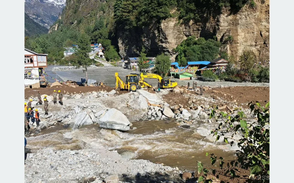थुनिएको मर्स्याङ्दी खुलाउने प्रयास जारी