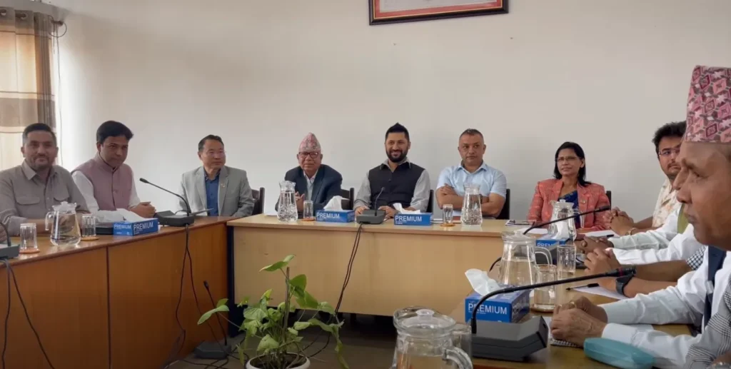 एक हप्ताभित्र ‘संसदीय विशेष समिति’ गठन गर्ने सर्वदलीय बैठकको निर्णय